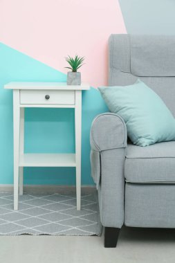 Modaya uygun konforlu oda  