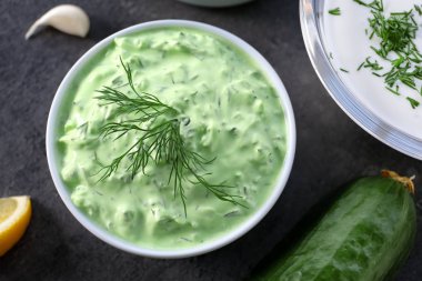 Kase lezzetli yoğurt sos  