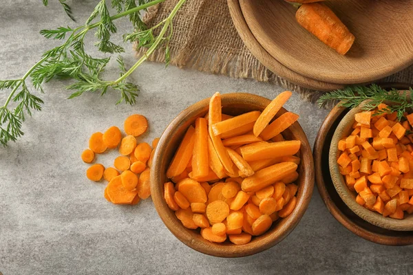 Havuç farklı kesim kase 