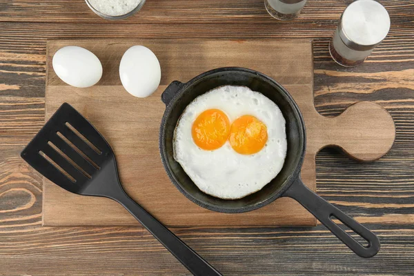 Könnyű sült tojás — Stock Fotó