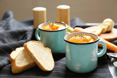 Lezzetli havuç çorbası 