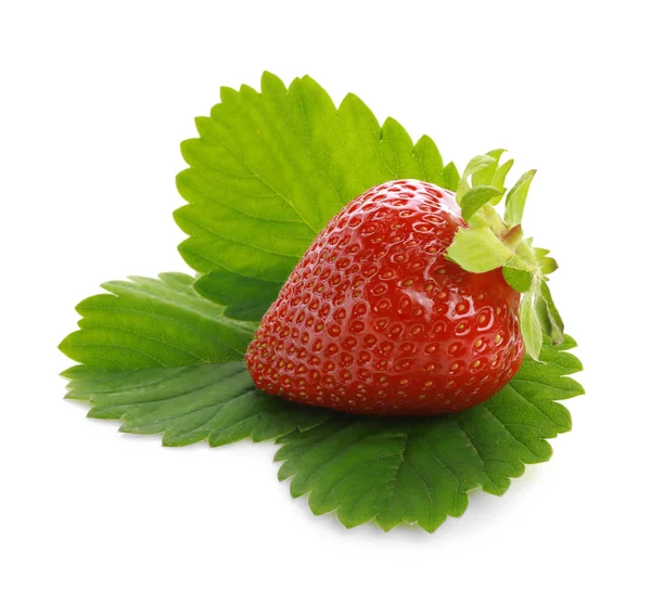 Ripe strawberry closeup — Stock Photo, Image
