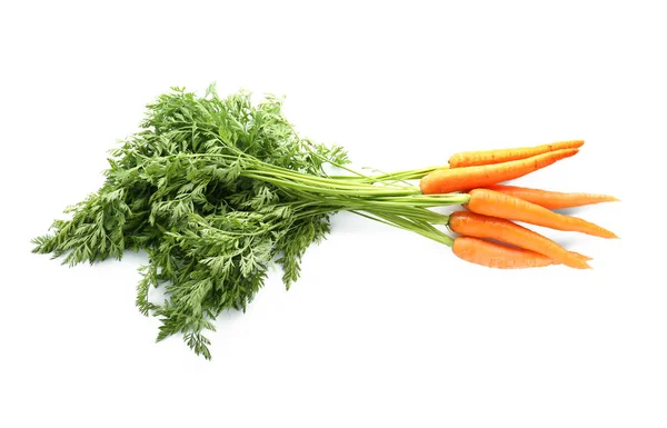 Свежая органическая морковь — стоковое фото
