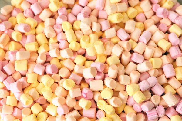 Mini marshmallow colorati — Foto Stock