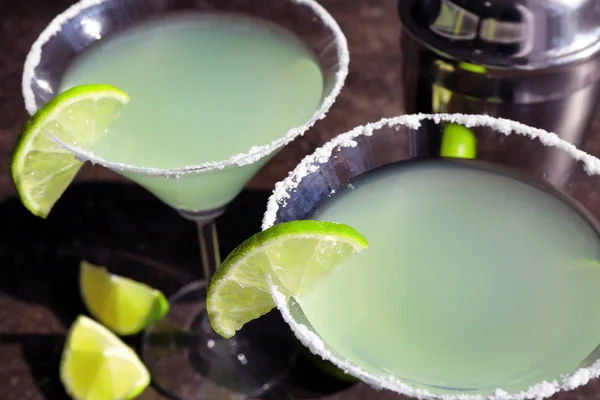 Heerlijke margarita cocktails — Stockfoto