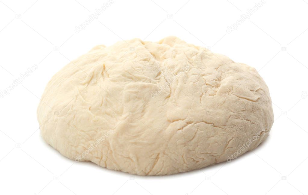 Fresh raw dough 