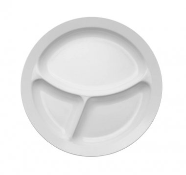 Yemek için boş servis tepsi