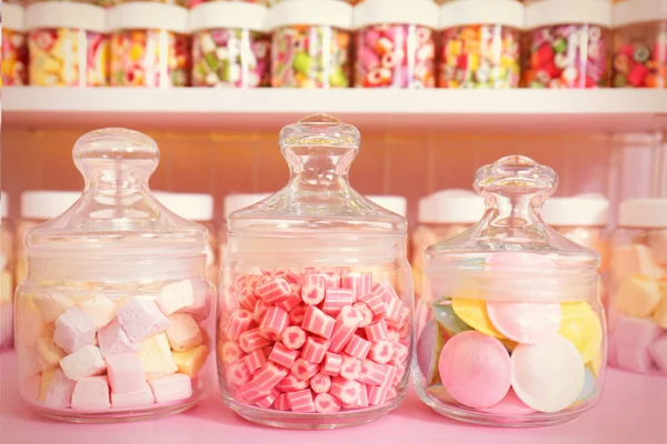 Sweets  at candy shop — Stock Photo, Image