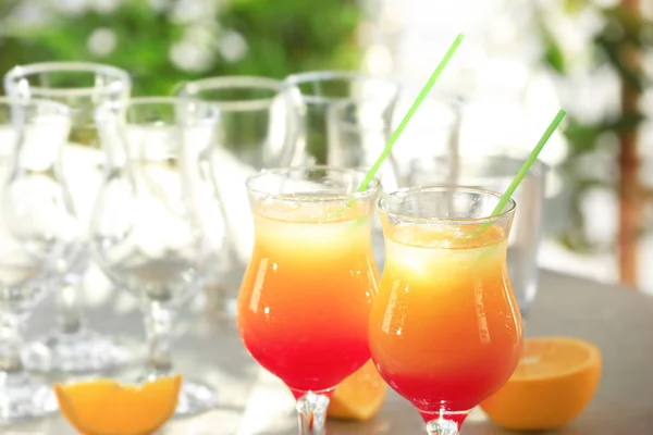 Tequila sunrise cocktails — Stockfoto