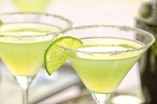 Leckere Margarita-Cocktails — Stockfoto