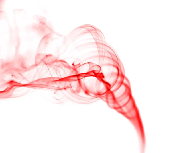 Swirl of color smoke — Stock Photo, Image