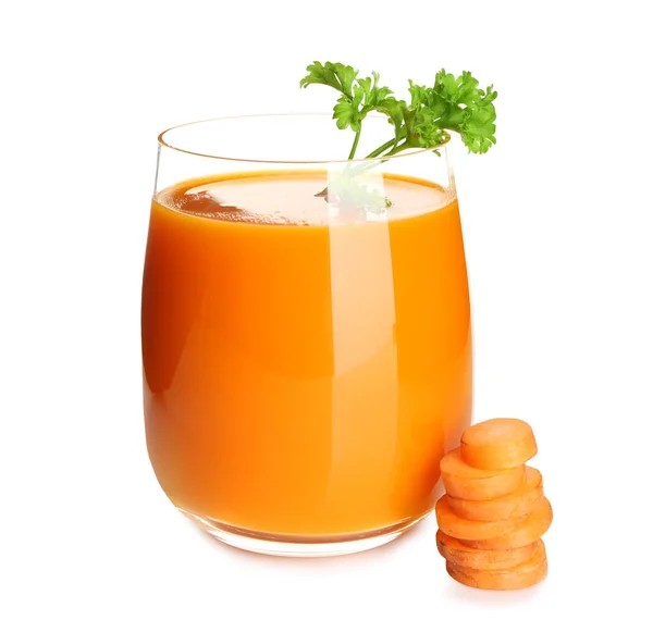 Homemade carrot juice — Stock Photo, Image