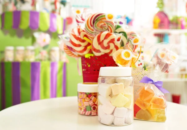 Sweets  at candy shop — Stock Photo, Image