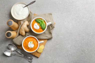 Lezzetli havuç çorbası  