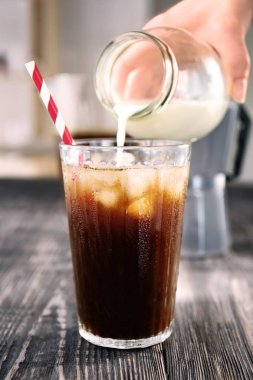 Soğuk kahve. 