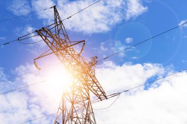 Elektrik iletim kulesi  