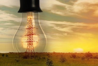 Elektrik iletim kulesi  