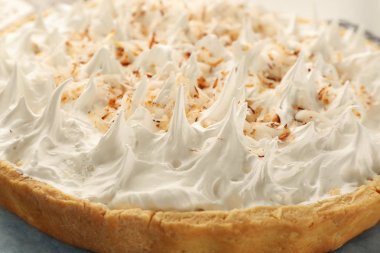 Lezzetli coconut krem pasta 