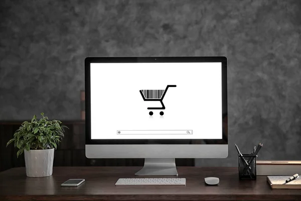 Concepto de compras por Internet —  Fotos de Stock