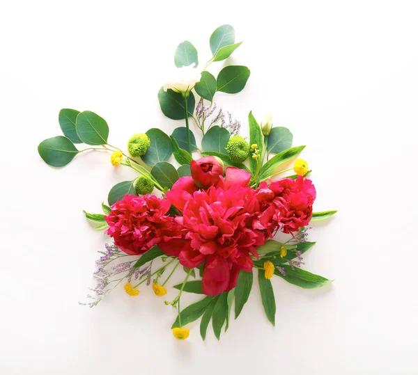 Composición de diferentes flores — Foto de Stock