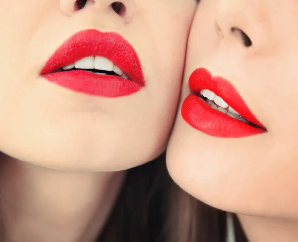 Lovely lesbian couple — Stock Photo, Image