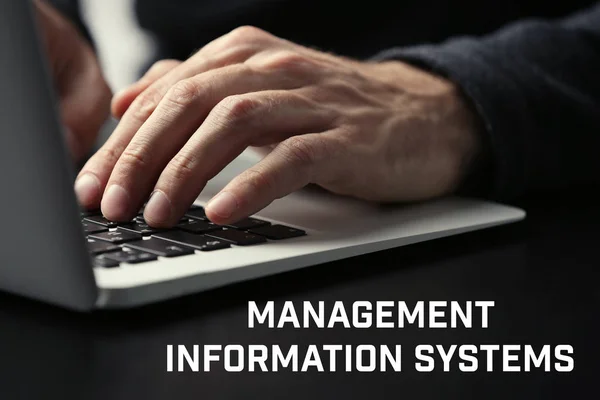 Concepto de sistemas de información de gestión —  Fotos de Stock
