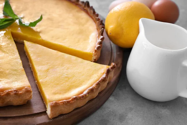 Delicious lemon pie — Stock Photo, Image