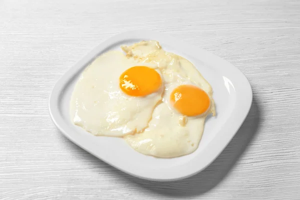 簡単な卵を朝食します。 — ストック写真