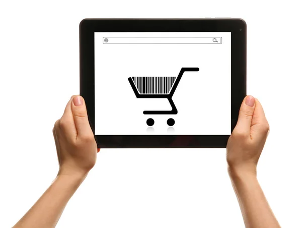 Concepto de compras por Internet — Foto de Stock