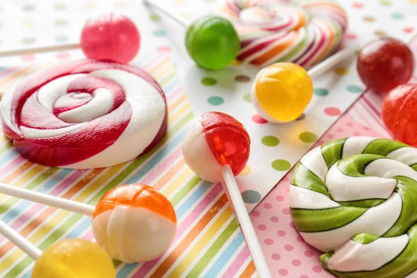 Bunte Bonbons Hintergrund — Stockfoto