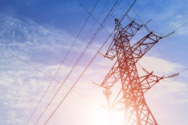 Elektrik iletim kulesi 
