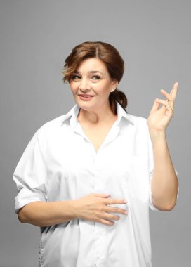 güzel yaşlı kadın 