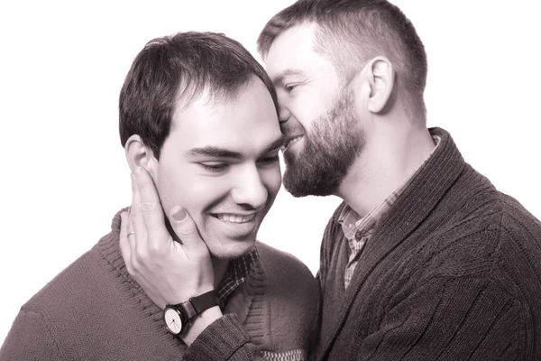 Close-up photo of Gay couple — Stock Photo, Image