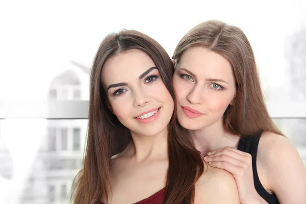 Lovely lesbian couple — Stock Photo, Image