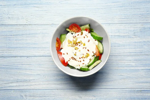 Salade fraîche au yaourt — Photo