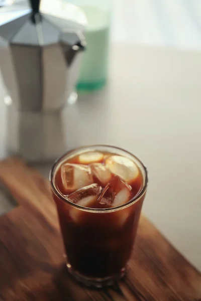 Vaso de café de cerveza fría —  Fotos de Stock