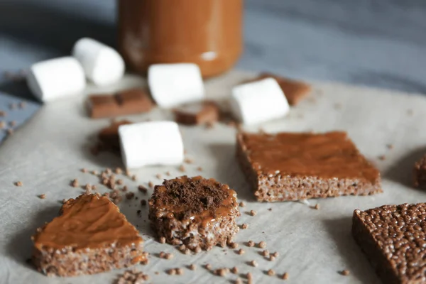 Rice crispy treats — Stock Photo, Image