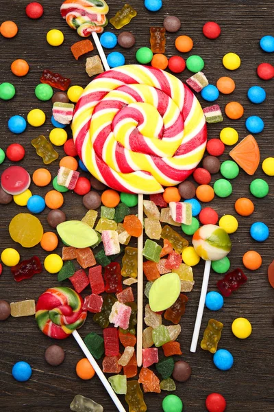 おいしいお菓子のコンポジション — ストック写真