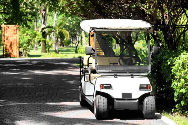 Modern buggy at resort — Stock Photo, Image