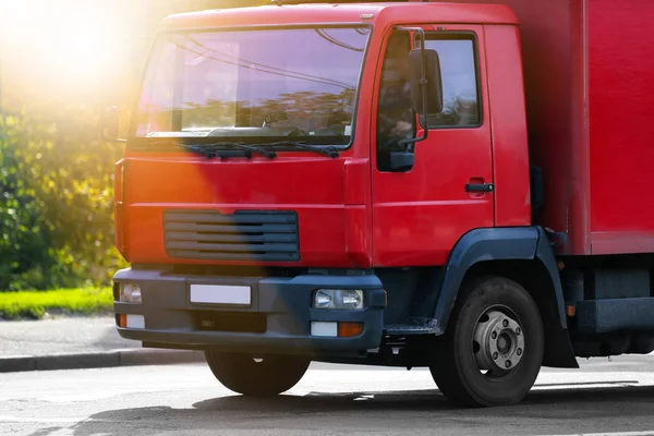 Modern semi truck — Stock Photo, Image