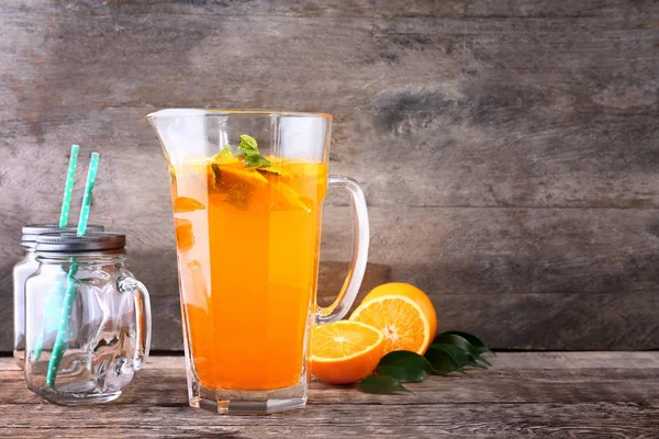 Čerstvá Pomerančová limonáda — Stock fotografie