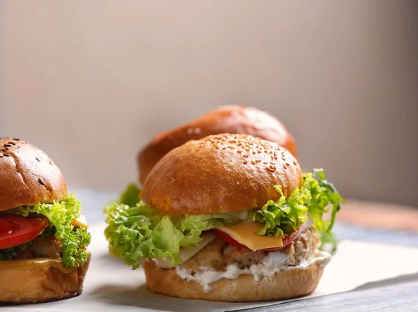 Sabrosa hamburguesa de pavo —  Fotos de Stock