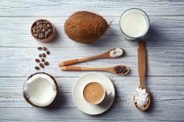 İçki ve malzemeler ile Kupası