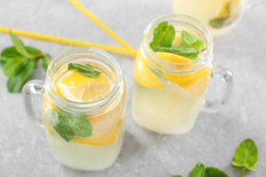 taze lezzetli limonata