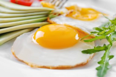 Yumurtalı kahvaltı.