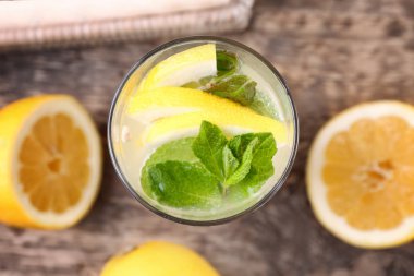 taze lezzetli limonata