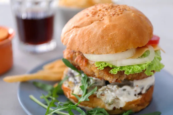 Lezzetli hindi burger