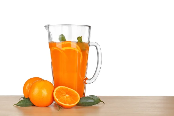 Verse oranje limonade — Stockfoto