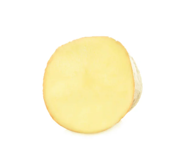 Organic raw potato half — Stock Photo, Image