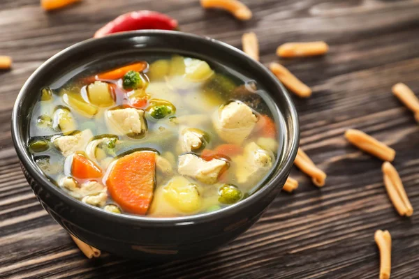 Köstliche Putensuppe — Stockfoto